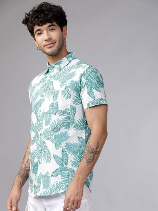 Men's Printed Half Sleeves Shirt