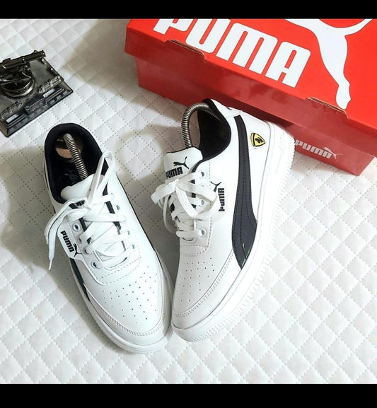 Sneakers for Men (White & Black )