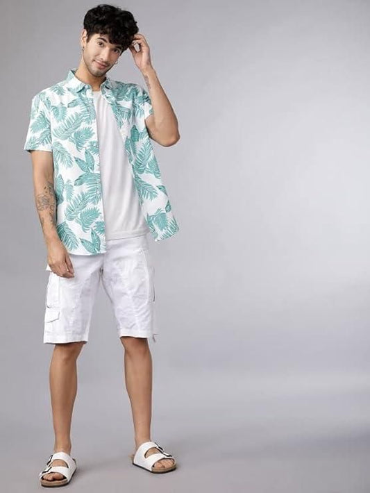 Men's Printed Half Sleeves Shirt